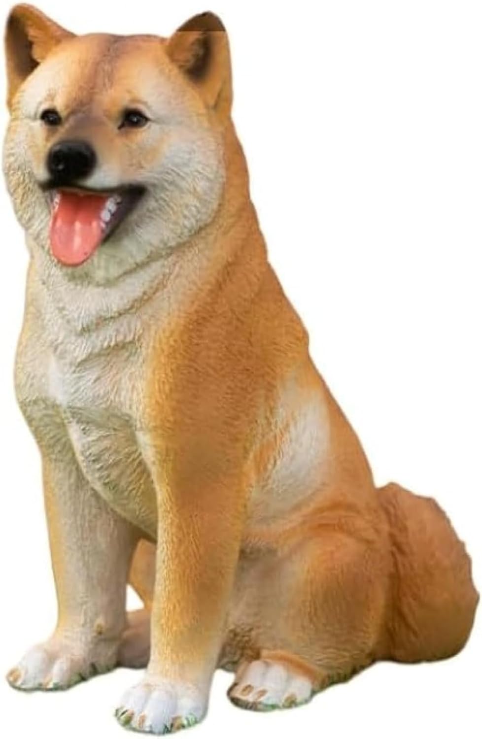 WOLKKAM 置き物 犬像 ワンちゃん 田園風 インテリア 置物 樹脂製 装飾